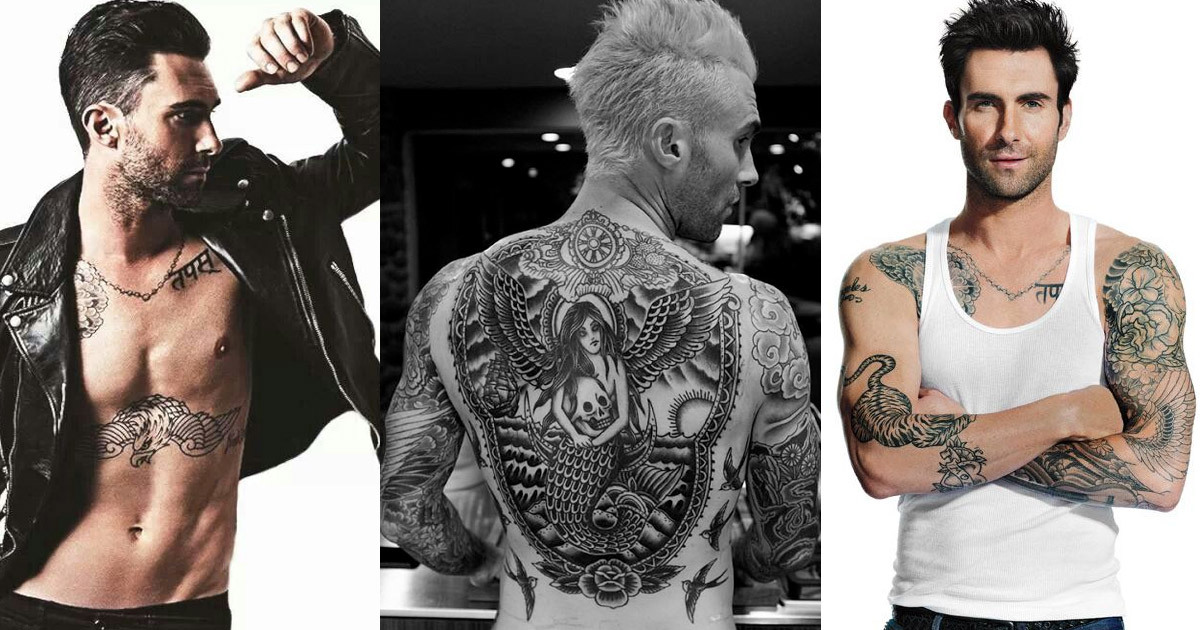 Adam Levine tetoválása