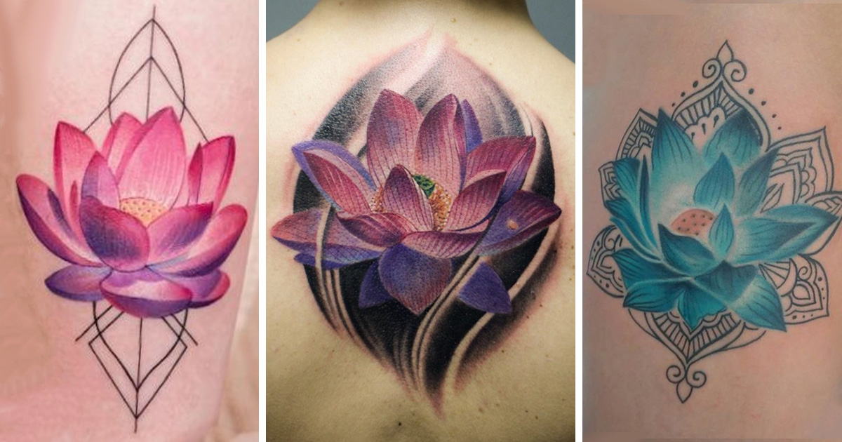 Szimbólumok tetoválásokon A lótusz jelentése TattooGlobus