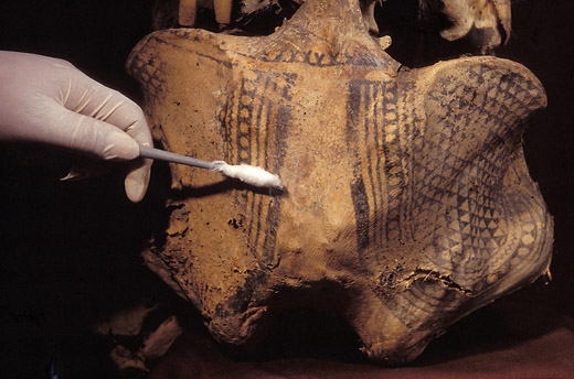 Egyiptomi múmia tetoválásai