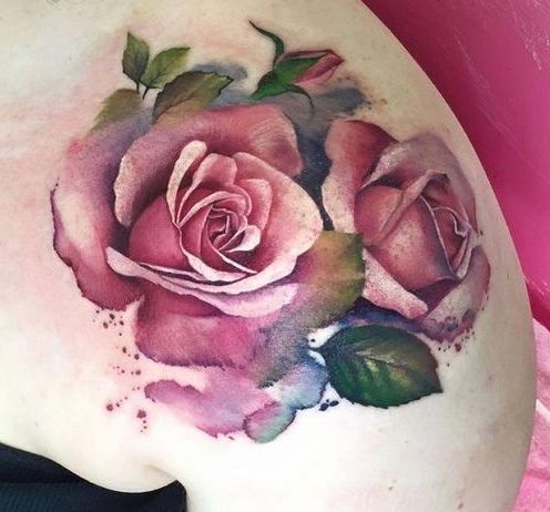 Rózsa tetoválás