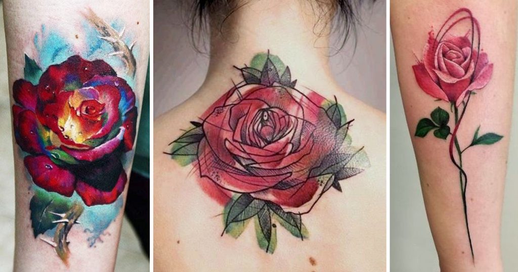 Rózsa tetoválások