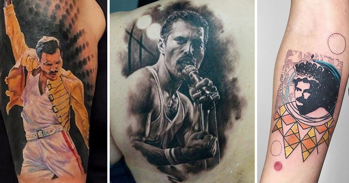 Freddie Mercury tetoválások