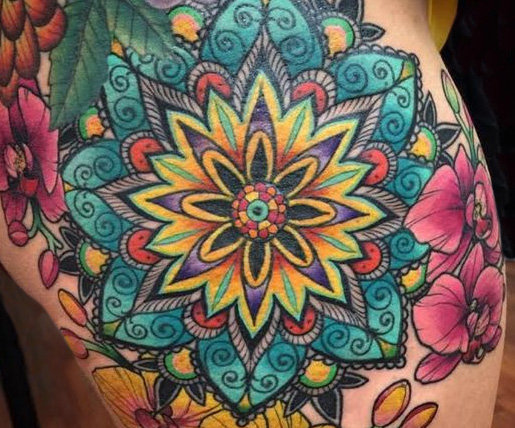 Mandala tattoo