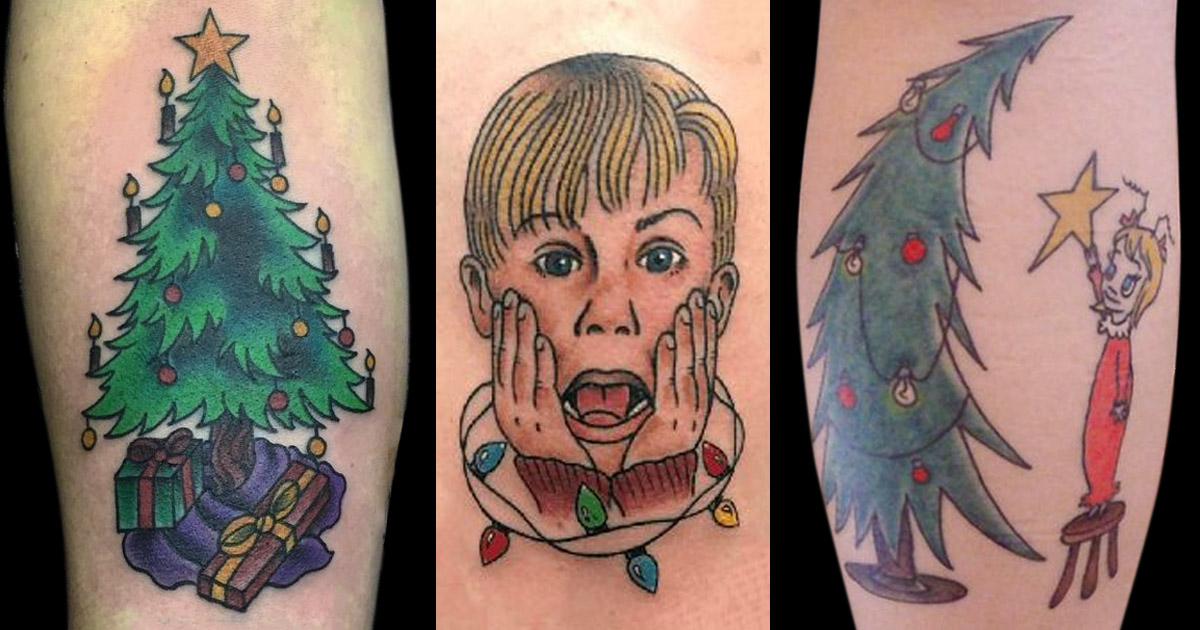 Karácsonyi tetoválások