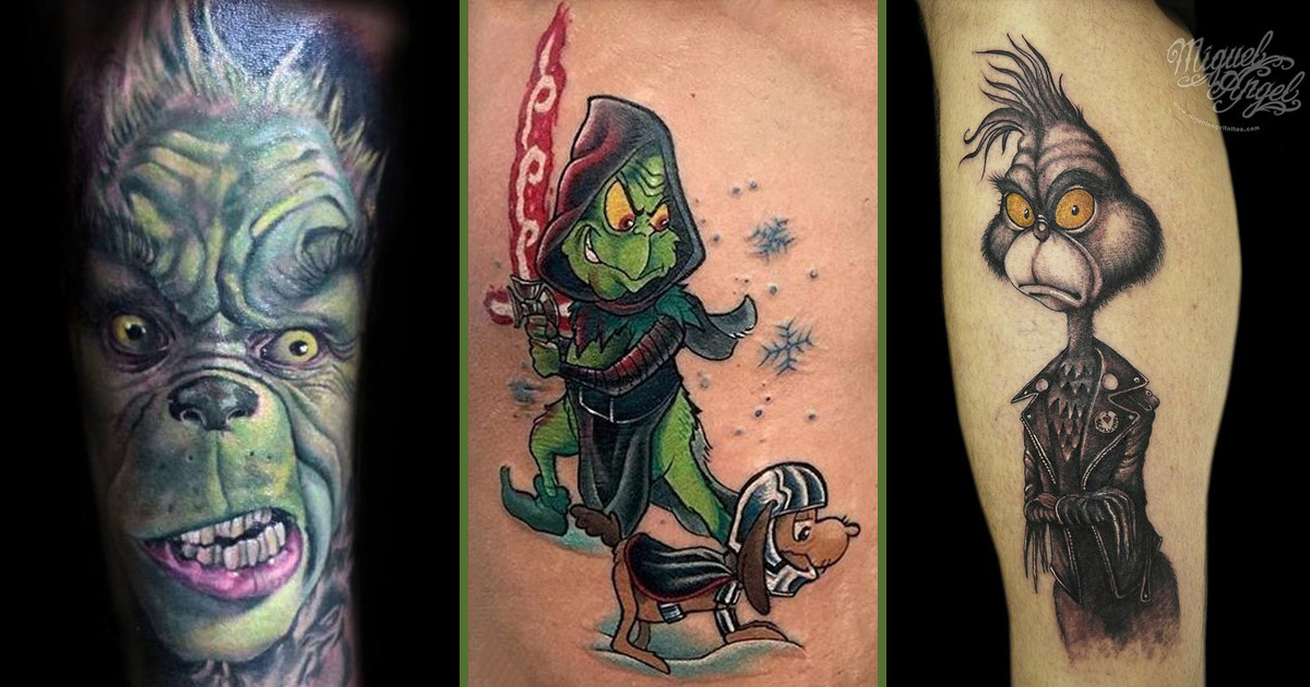 Grinch tetoválások
