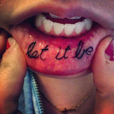 Let it be!