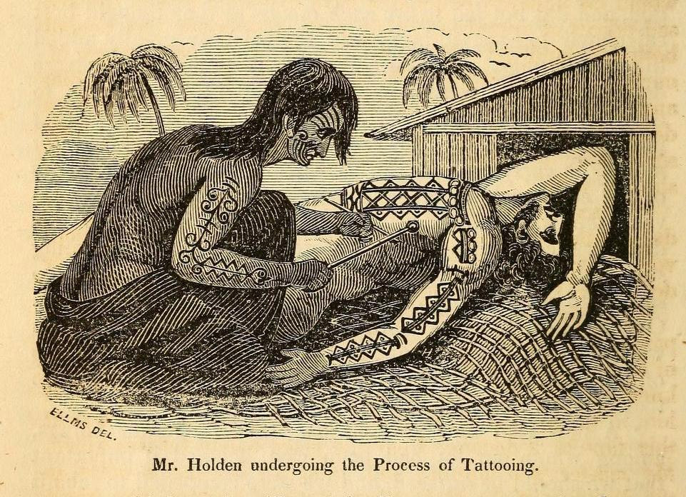 A tengerek tragédiája (1841) illusztráció