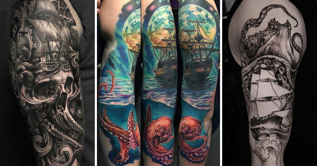 Kraken tetoválások