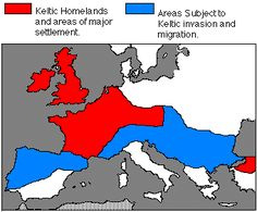 A kelták elterjedése