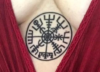 Vegvísir - a viking iránytű