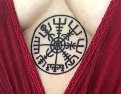 Vegvísir - a viking iránytű