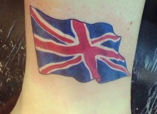 Union Jack tetoválás